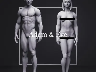 Female BaseMesh - Eve