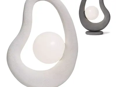 Table lamp Opus Low-poly 3D model