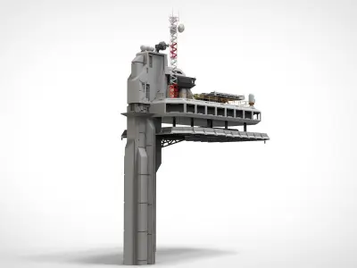 radar platform 5 3D model