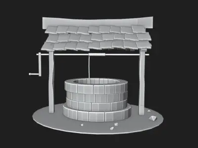 Game Assets 3d models collection 10 in 1 collection Low-poly 3D model