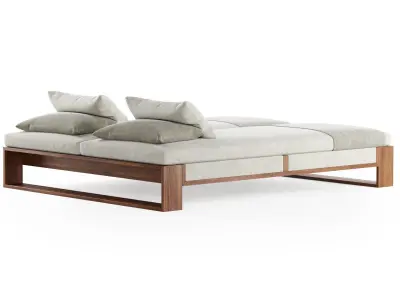 Bellagio chaise lounge double  3D model