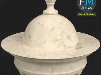 Garden kiosk pavilion 1 3D model