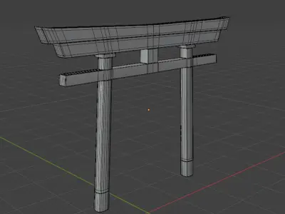 Torii 3D model