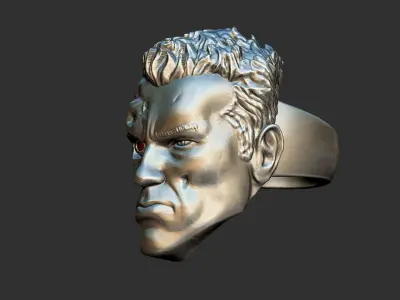 Terminator T800 Arnold Ring 3D print model