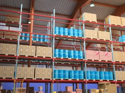 Warehouse and Props Mega Pack 3D model