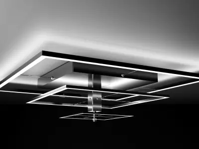 Ceiling lamp Free low-poly 3D model