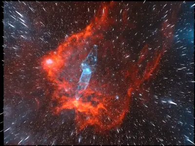Squid Nebula 3D model