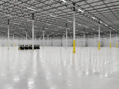 Warehouse Interior 10 Low-poly 3D model