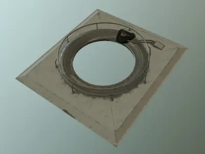 sciFi Air lock A 3D model