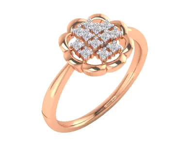  Women Ring Render 3dm STL MTL SLC JCD OBJ FBX Details 3D print model 39