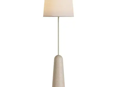 1462 Kaya Floor Lamp with Concrete Base 3D model