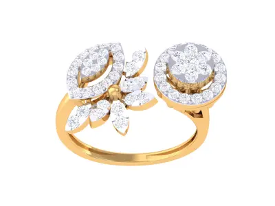  Women Ring MTL 3dm STL OBJ FBX Details 3D print model 102