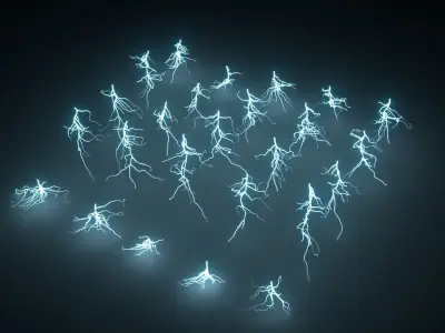 Lightning Pack v32 3D model