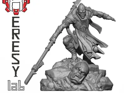 HERESYLAB - Greater God Collection 59 highly detailed models  3D print model