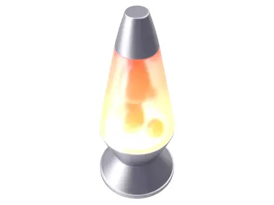 Lava Lamp 3D model shop