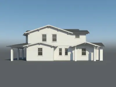 Generic House 006 3D model