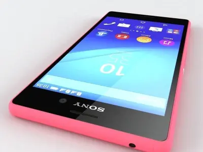 sony xperia m4 aqua dual 3D model