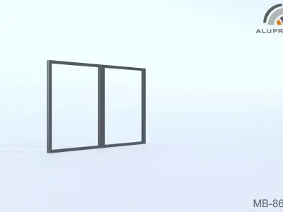 Aluprof MB-86-ST 011 W-0204 Free 3D model