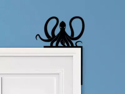 Kraken Door Corner Decor 3D print model purchase