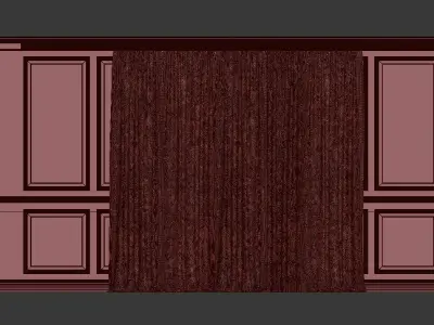 Curtain Set 221 3D model