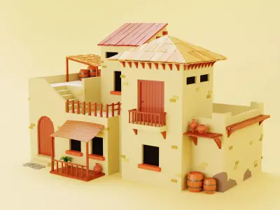 House 3D model 37