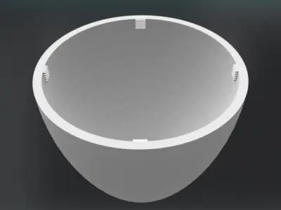 Elfic Lamp 3D print model