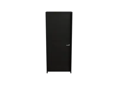 Black Door In 3D model