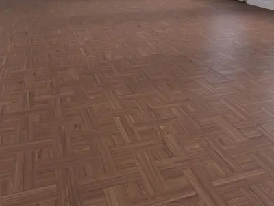 Parquet - Laminate - Wooden floor Low-poly 3D model 31