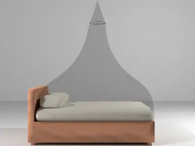 Bed - Canopy Bed 3D model
