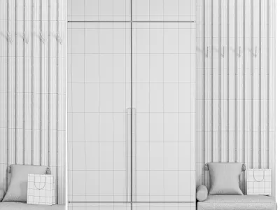 Hallway N01 3D model