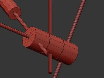 Kace chandelier 3D model