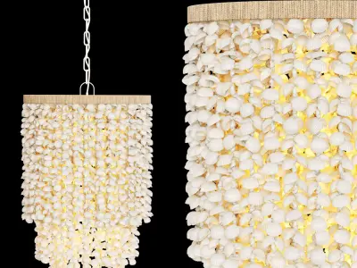 Chandelier Aptos Shell 3D model