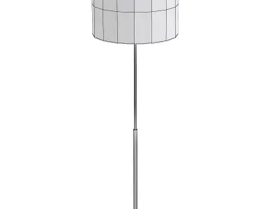 AVENUE floor lamp with shade 3D model