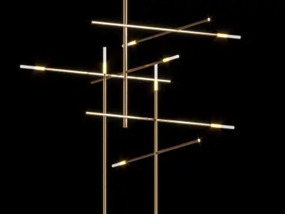 Lampatron TRAVERSE LUX pendant light 3D model