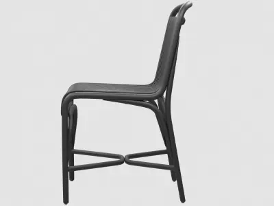 Gata chair Expormim Low-poly 3D model