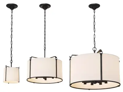 Visual Comfort Pendant Light Aspen 3D model