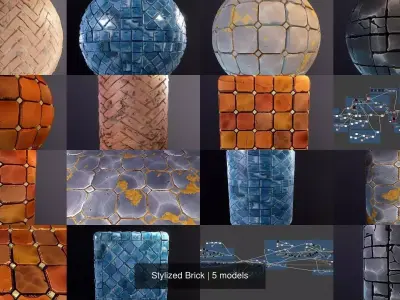 Stylized Brick Texture get