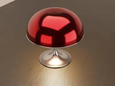 Retro Lamp 3D model