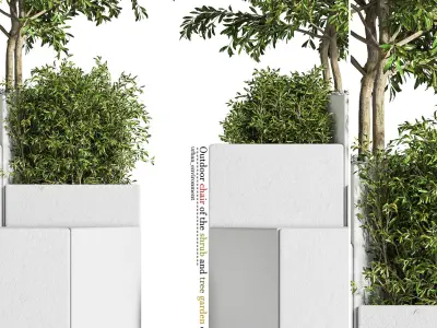 Outdoor Chair of The Shrub 3D model