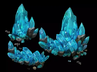 Energy - Crystal 03 3D model