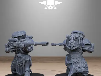 Scavenger Snipers 3D print model