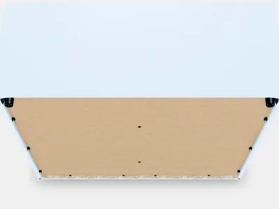 VIHALS Cabinet with sliding glass doors Low-poly 3D model