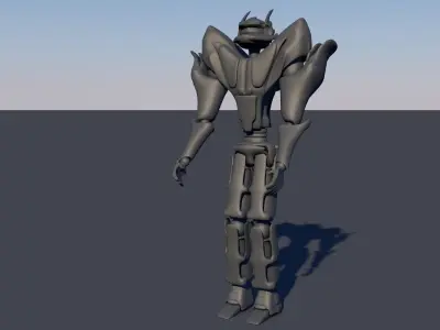 Gladiator Robot 3D model