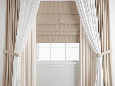 Curtain 165 3D model