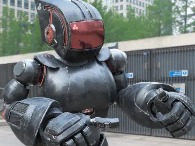 Robot v2 3D model purchase