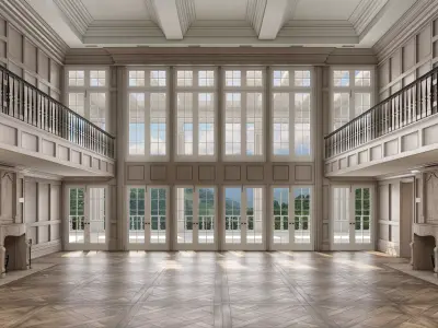 Beyonce and Jay Z house hamptons house 3D model