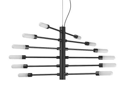 733127 Ragno Lightstar Pendant chandelier 3D model
