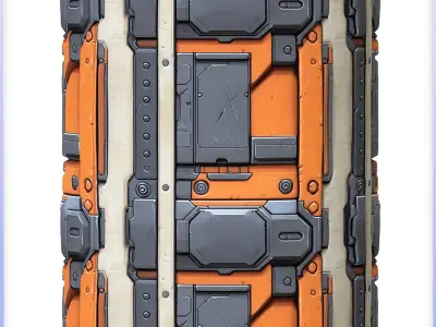 SciFi Seamless Texture Texture