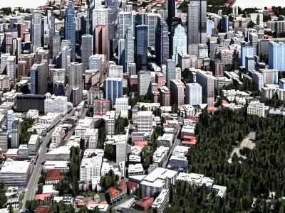 Real Time City 14 3D model