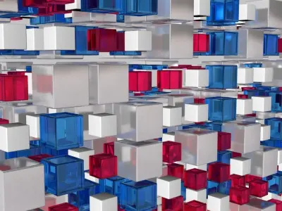 Cube Texture 3D model